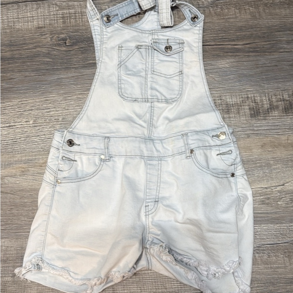 Light Denim Overalls